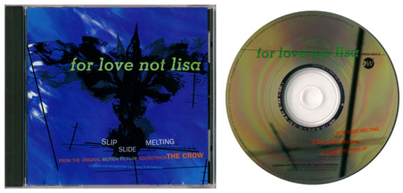 The Crow Soundtrack 3-track German promo CD