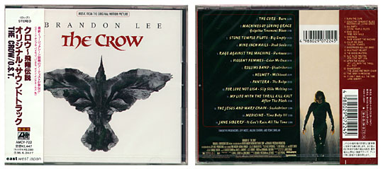 The Crow Soundtrack CD