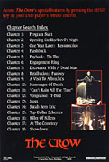 The Crow DVD insert