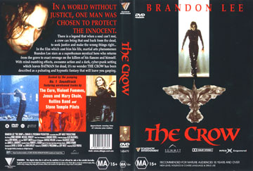 The Crow DVD - Australia
