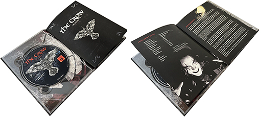 The Crow Blu-ray DVD Mediabook edition Europe