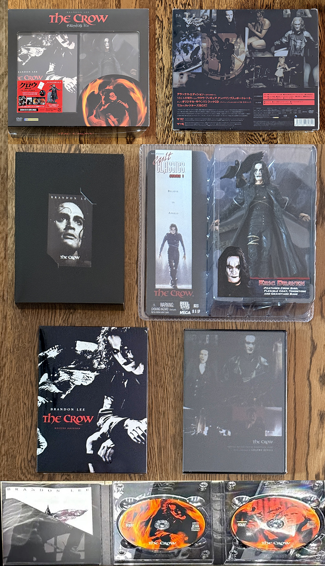 CROW 飛翔伝説 コレクターズDVD BOX（Brandon Lee主演） Amazon.com: The Crow (Collector's Series Boxed Set) [DVD