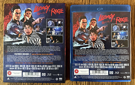Legacy of Rage UK DVD