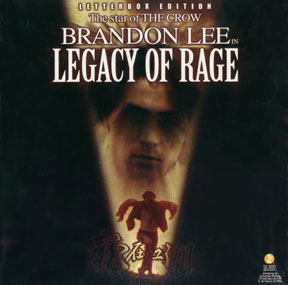 Legacy of Rage USA laserdisc