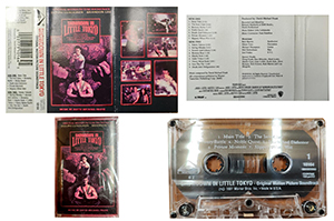 Showdown In Little Tokyo Soundtrack cassette